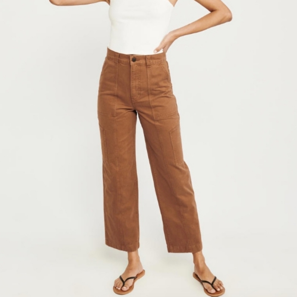 Abercrombie & Fitch Utility Straight Leg Pant